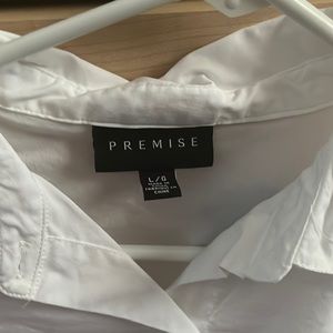 White Premise button down